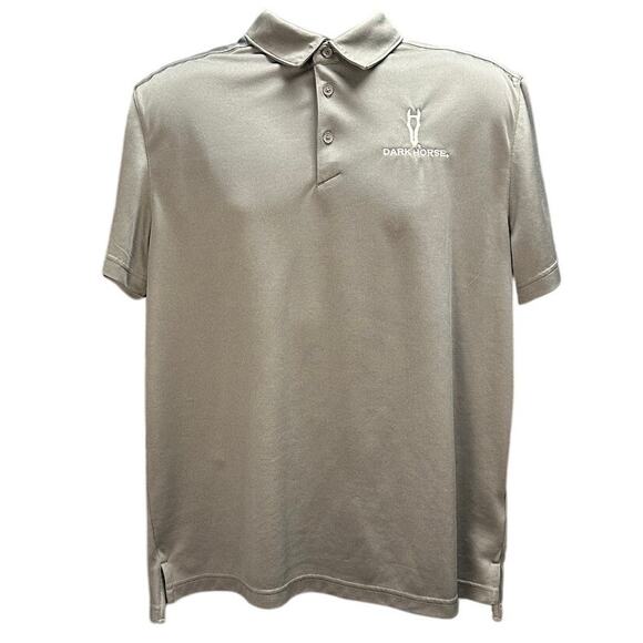 Spyder Gray Performance Wear Golf Polo Size XL Short Sleeve Embroidered Logo - Picture 1 of 10